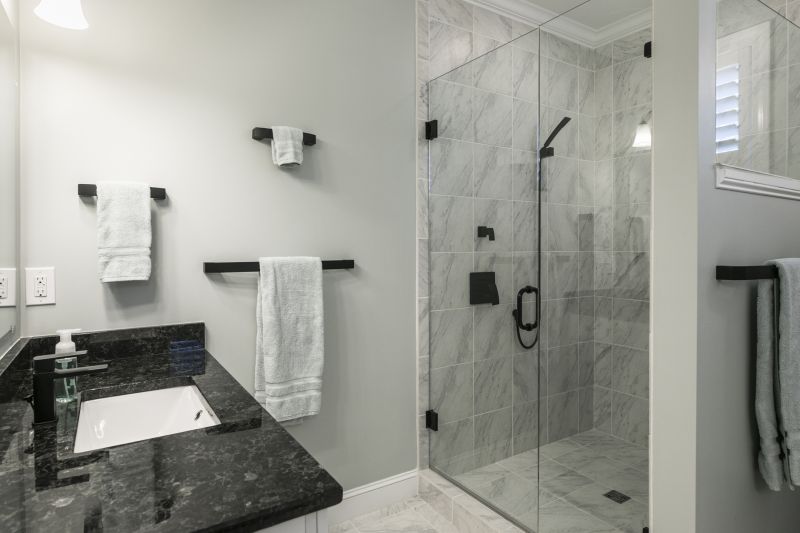 Granite Shower Installation in Summit County, OH
