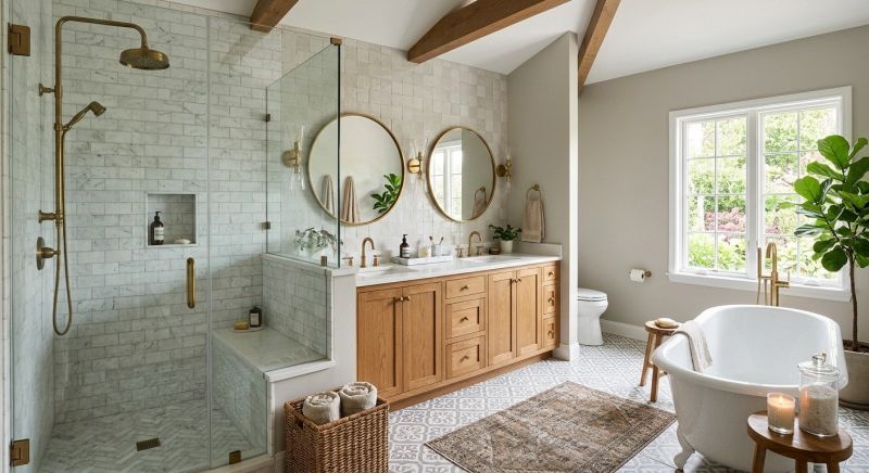 Luxury Bathroom Installation in Summit County, OH