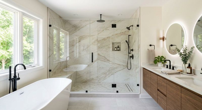 Porcelain Shower Replacement in Summit County, OH