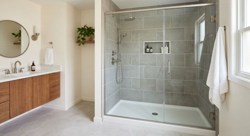 Tub To Shower Conversion in Kent, OH