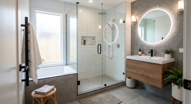 Tub To Shower Conversion in Northfield, OH