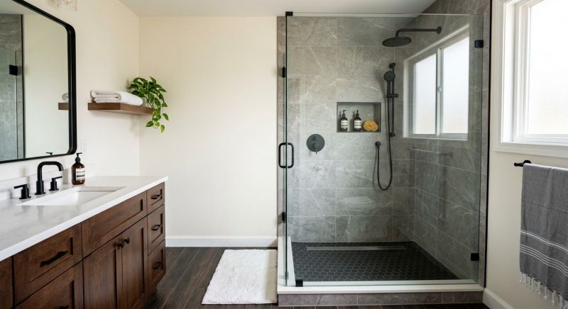 Tub To Shower Conversion in Richfield, OH